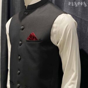 Black Classic Waistcoat