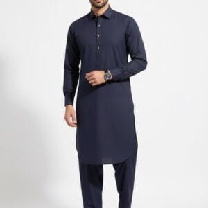 Dark Purple – President Series – Shalwar Kameez