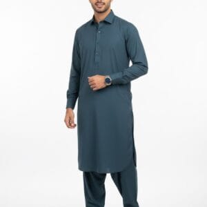 Sea Green – President Series – Shalwar Kameez